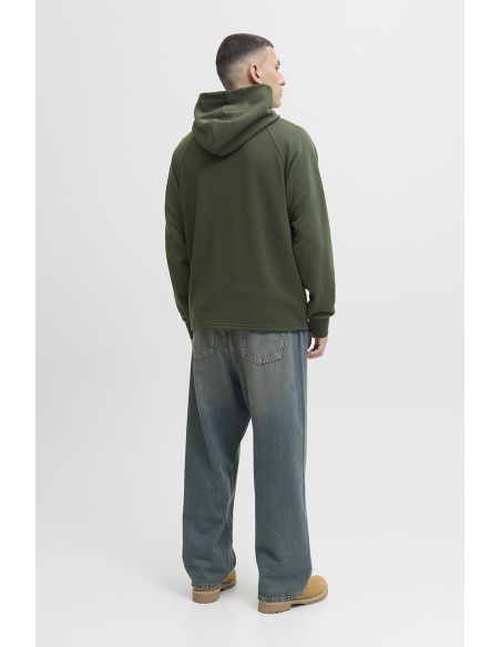 Sudadera JJTHATCHER caqui con cremallera Jack&Jones - 2 | TOPS