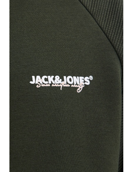 Moletom JJTHATCHER Jack&Jones Khaki com Zíper - 5 | TOPS