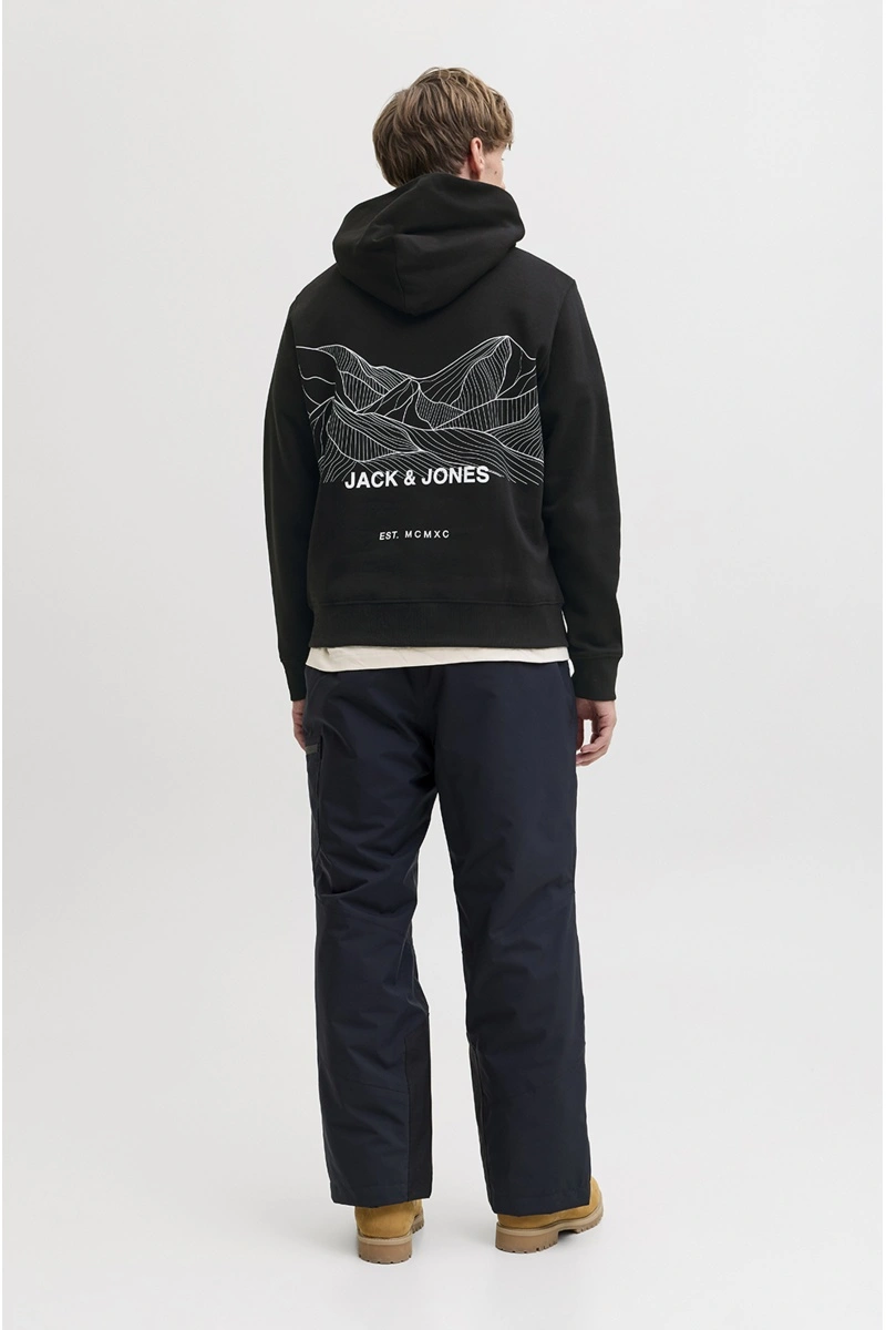Sweat Montagne Noir JJMOUNT 2