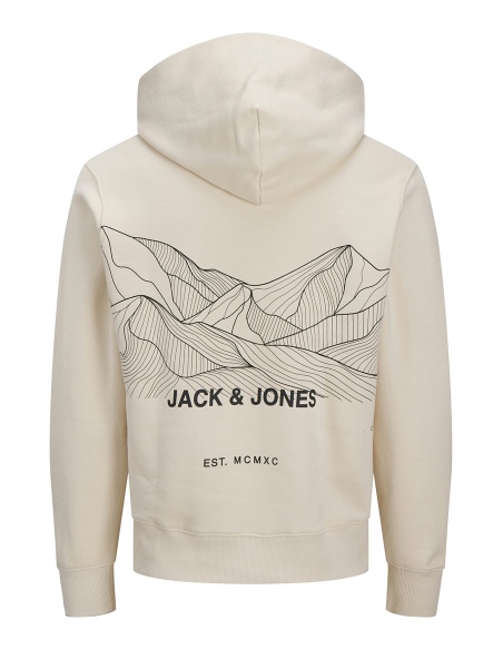 JACKandJONES WHITEC APGRAY SWEAT