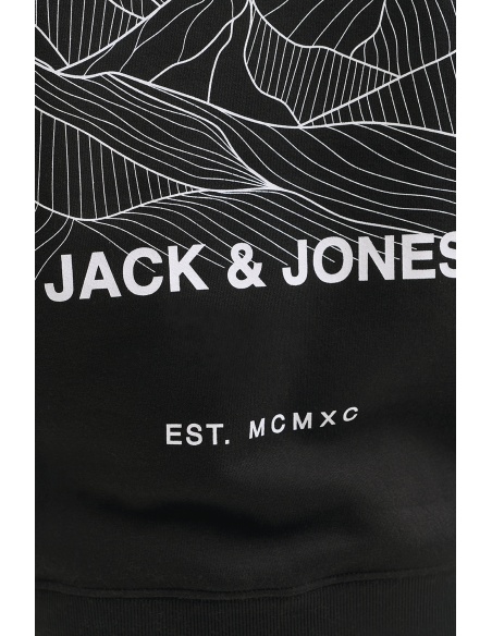 JACKandJONES POLYES BLACK SWEAT