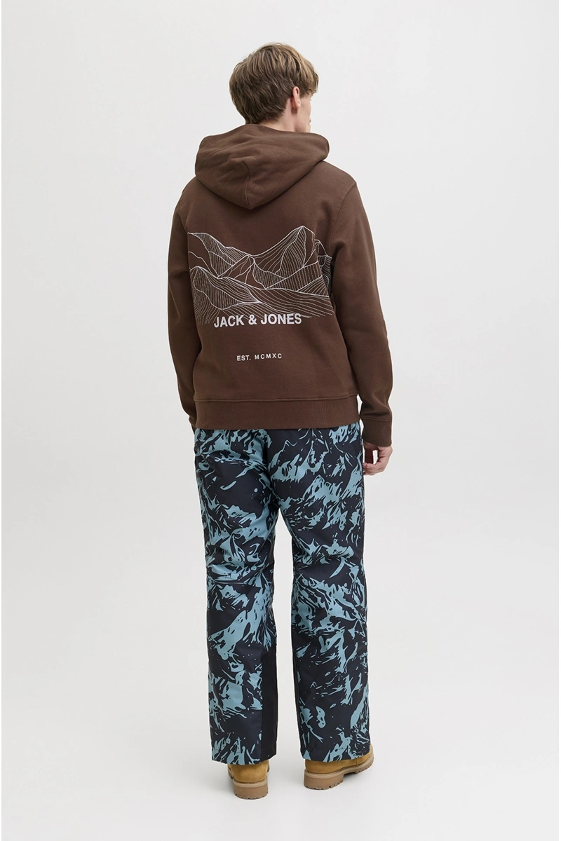 Sweat Montagne Marron JJMOUNT 2