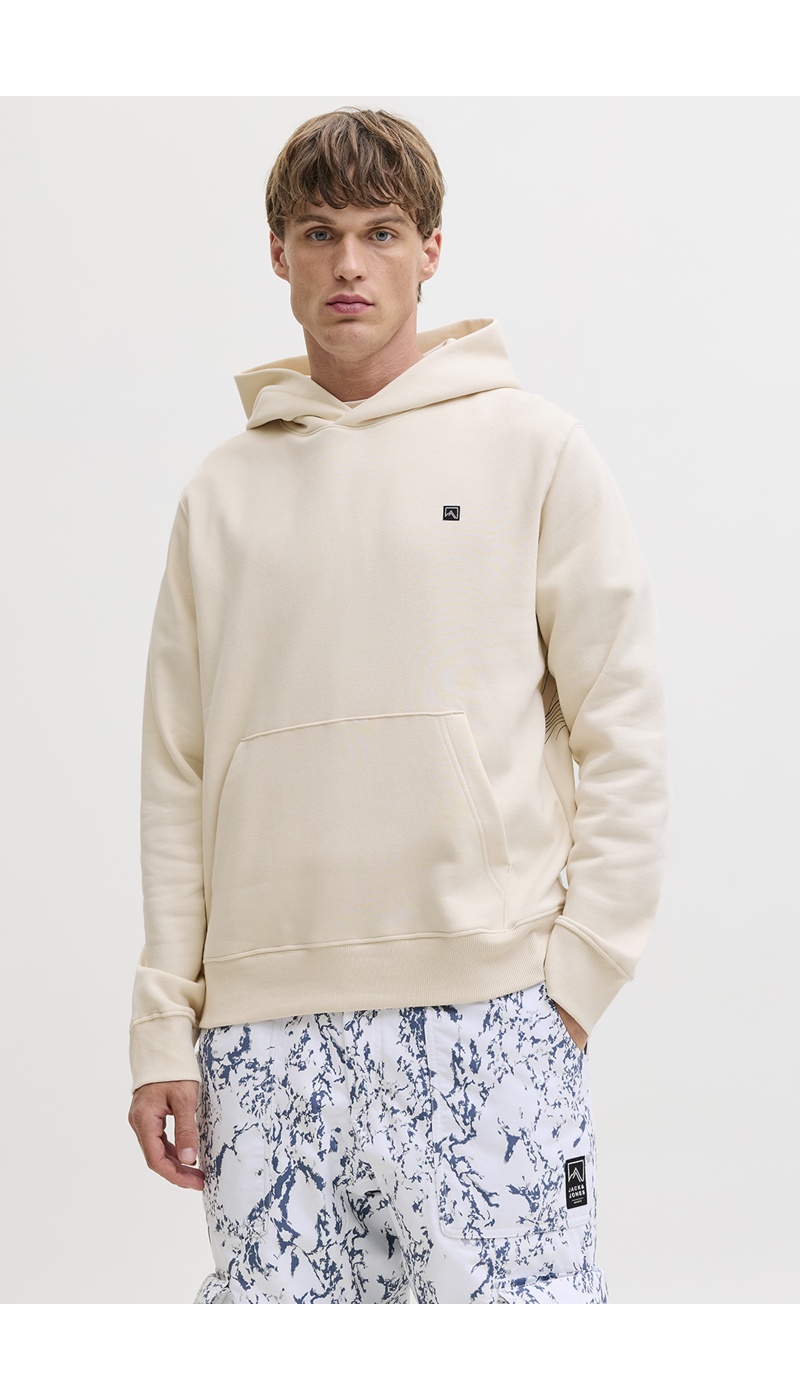JACKandJONES WHITEC APGRAY SWEAT JACKandJONES WHITEC APGRAY SWEAT
