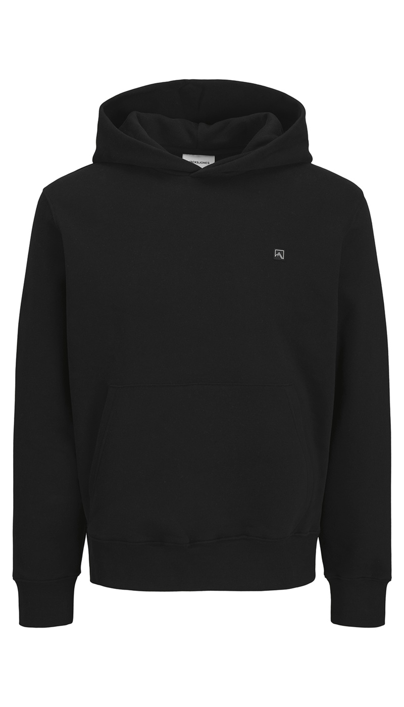 JACKandJONES POLYES BLACK SWEAT JACKandJONES POLYES BLACK SWEAT