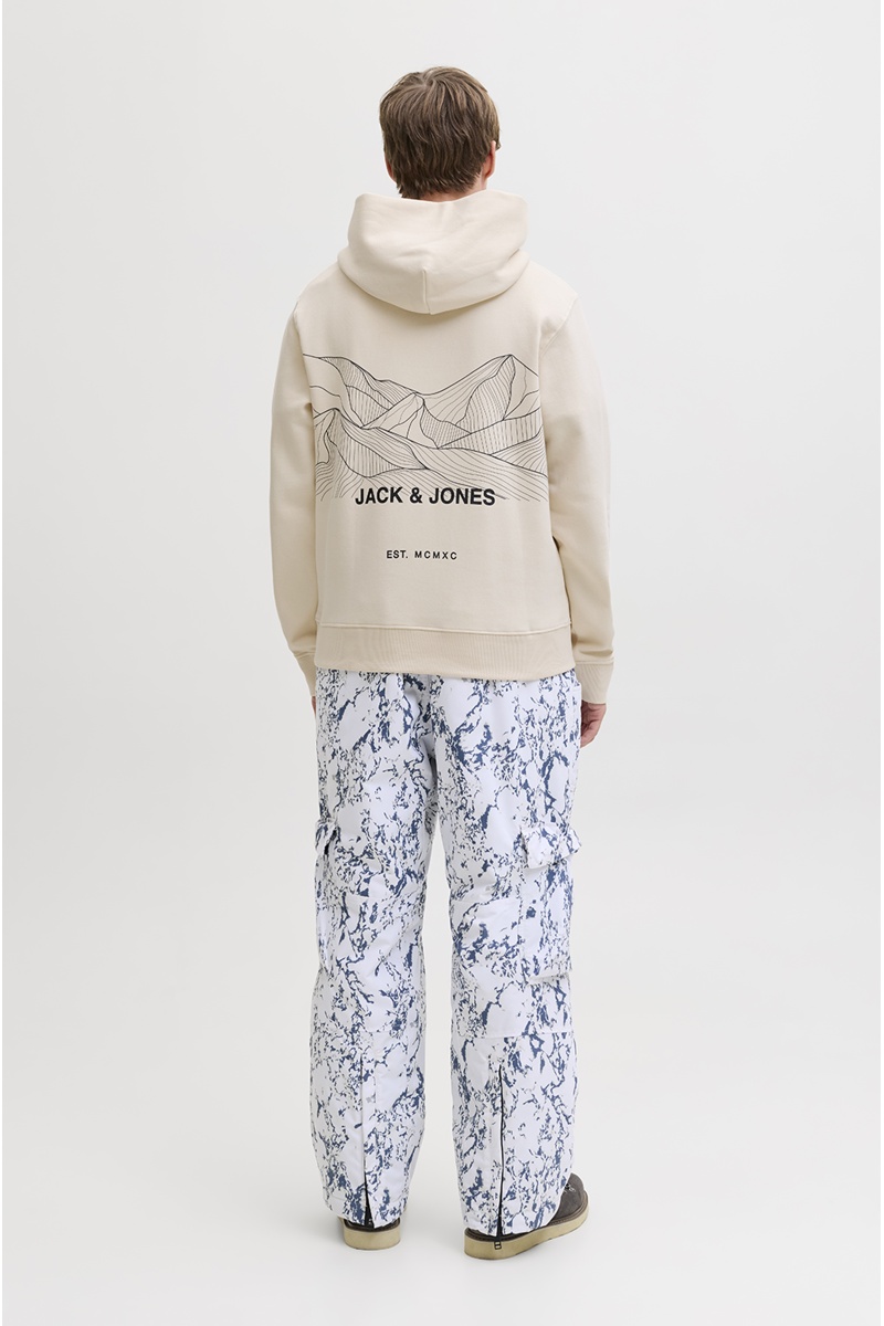 JACKandJONES WHITEC APGRAY SWEAT 2