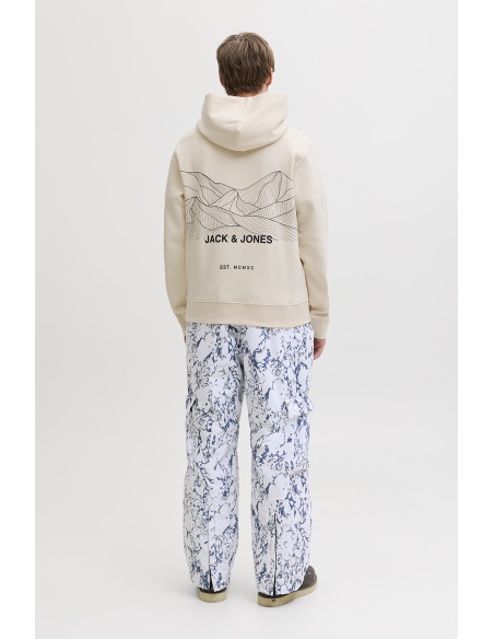 JACKandJONES WHITEC APGRAY SWEAT