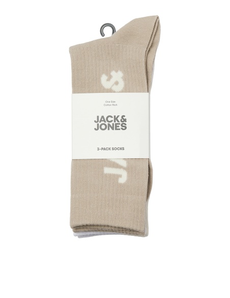 Chaussette Pack Ecru JACHARLEY