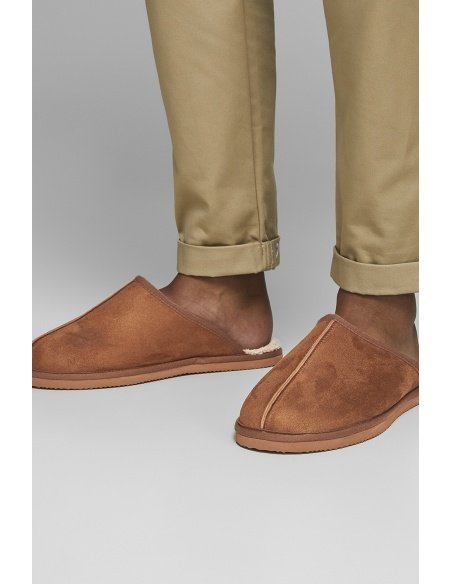 Mule in pelle scamosciata cammello JFWDUDELY Jack&Jones - 1 | Benvenuto