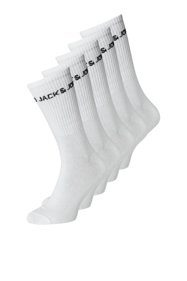 JACBASIC Jack&Jones Weiße Socken – 2 | Willkommen
