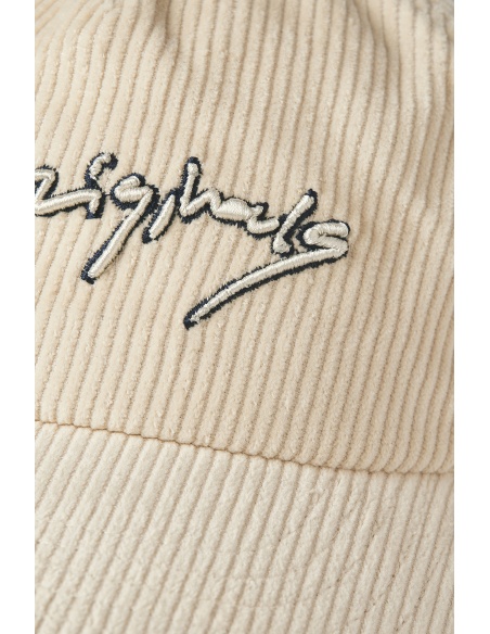 Casquette Côtelé Ecru JACFRAME