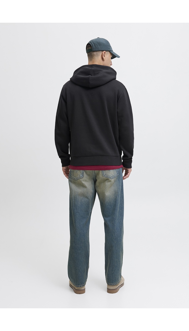 JACKandJONES  BLACK SWEAT JACKandJONES  BLACK SWEAT