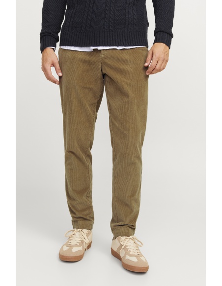 Jack&Jones Jack&Jones Camel JPSTACE Calças Canelas Estriadas Comprimento 34 - 5 | HOMENS