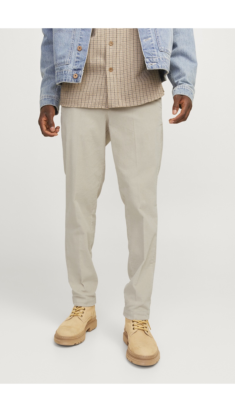 JPSTACE Ecru Ribbed Chino Lunghezza 32 Jack&Jones - 4 | UOMINI