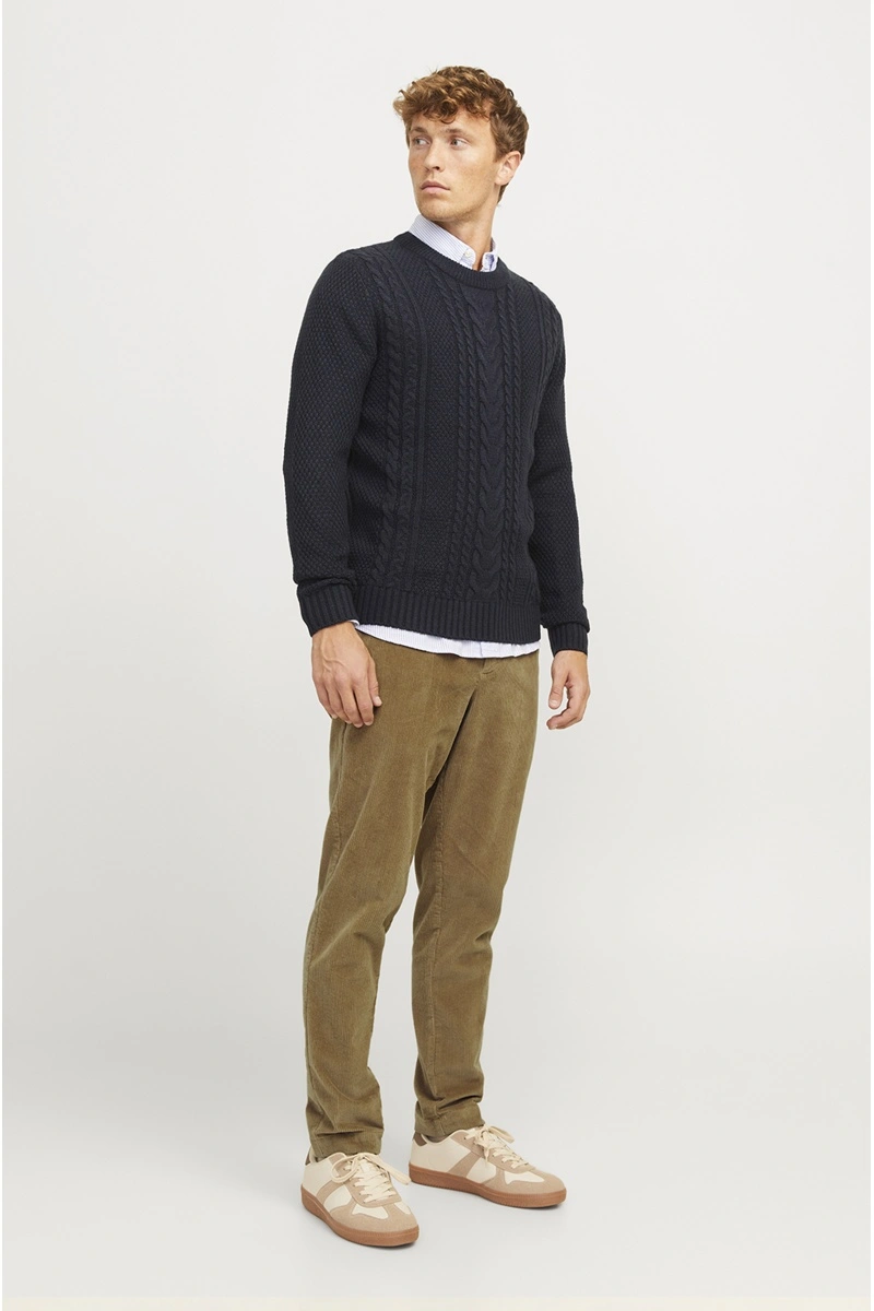 Chino Côtelé Camel JPSTACE Longueur 34 2