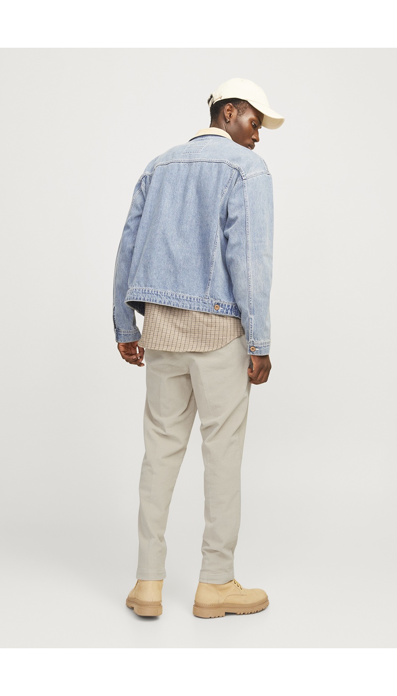 JPSTACE Ecru Ribbed Chino Lunghezza 32 Jack&Jones - 3 | UOMINI