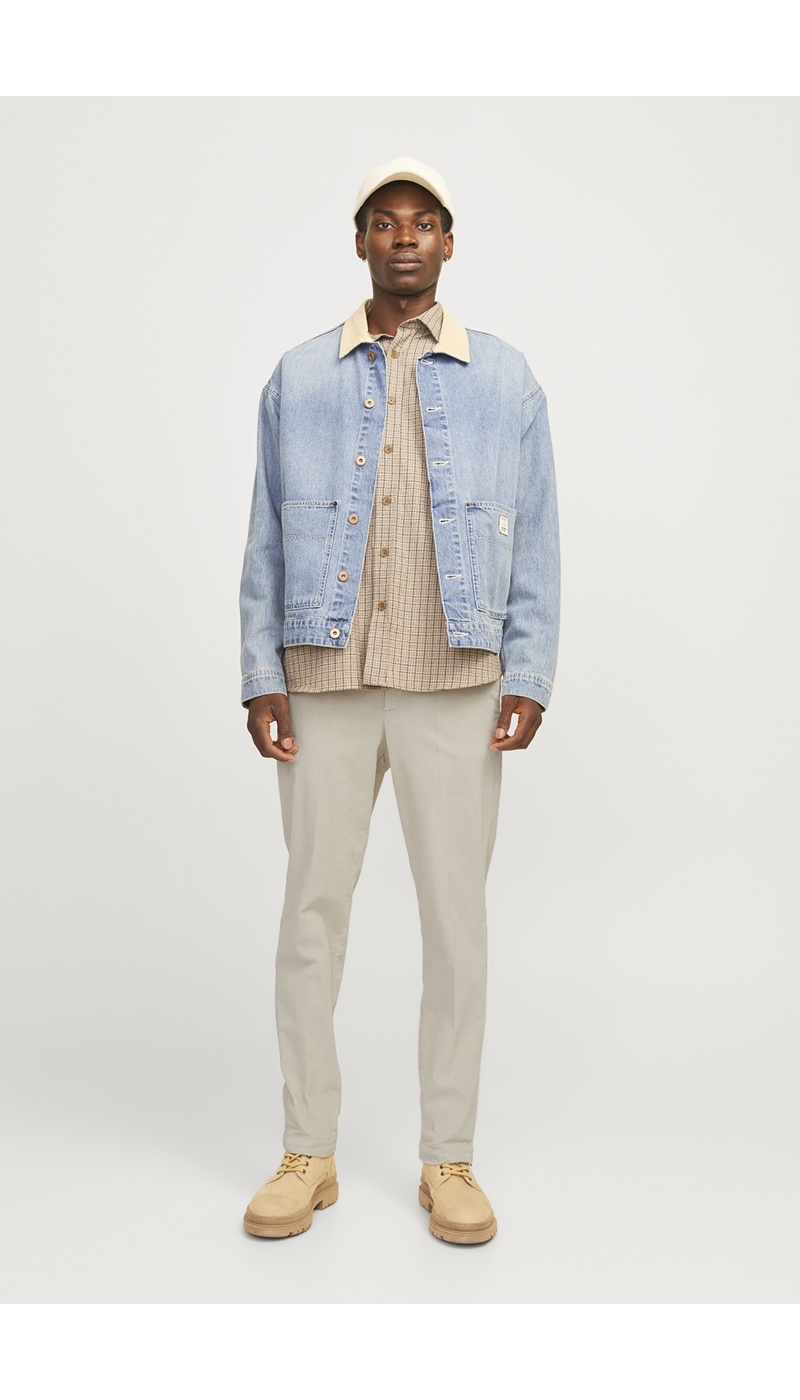 JPSTACE Ecru Ribbed Chino Lunghezza 32 Jack&Jones - 2 | UOMINI