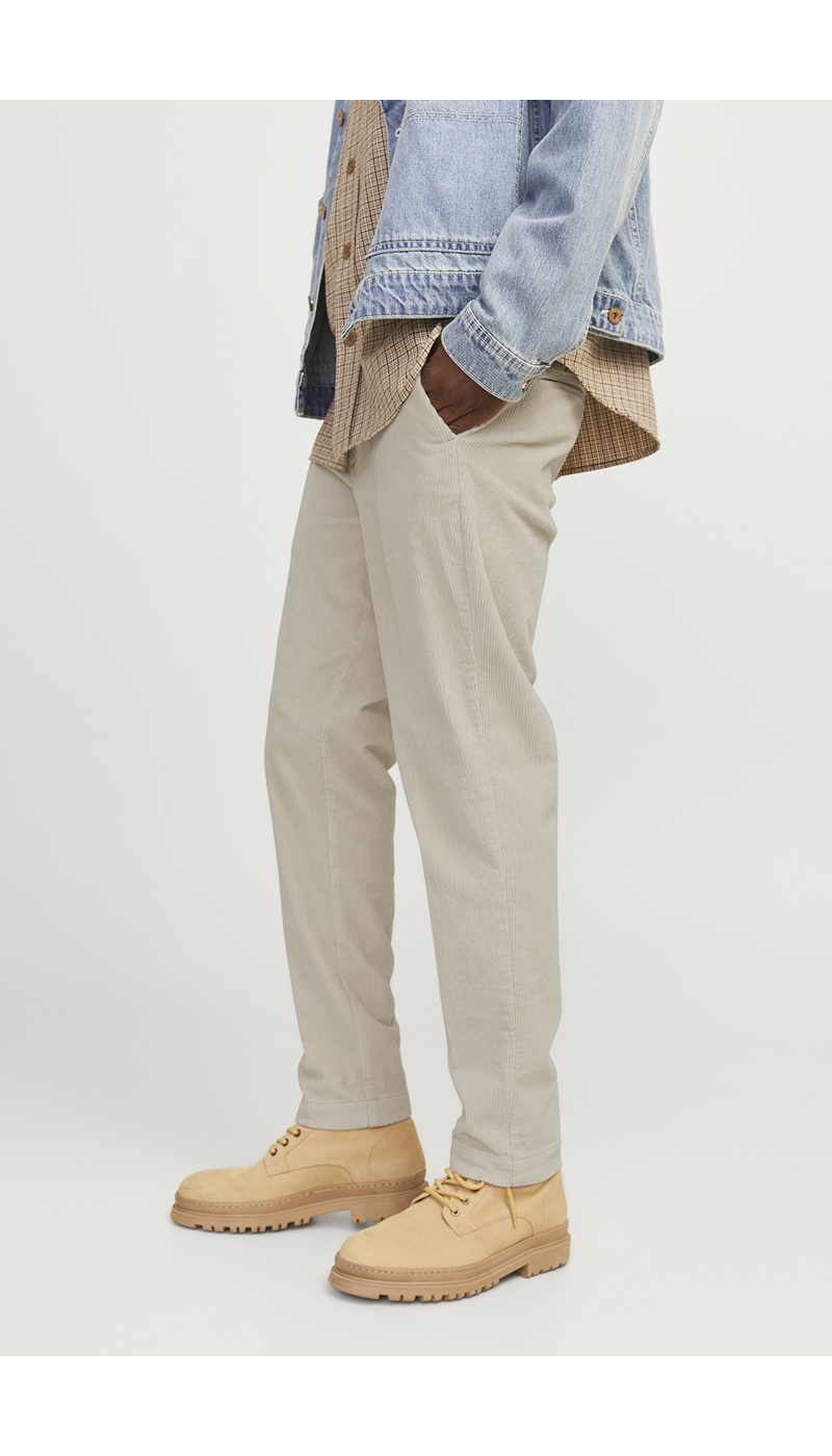 JPSTACE Ecru Ribbed Chino Length 32 Jack&Jones - 5 | MEN