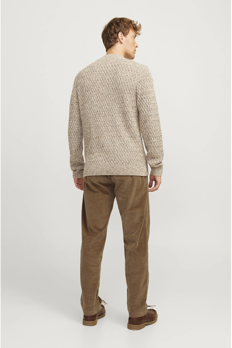 Pantalon Côtelé Camel JPSTKANE 2