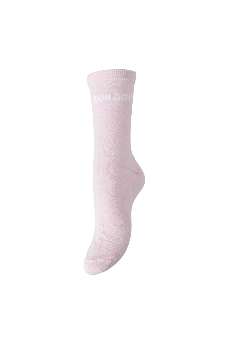 Chaussette Rose Bonjour PCSOLIA