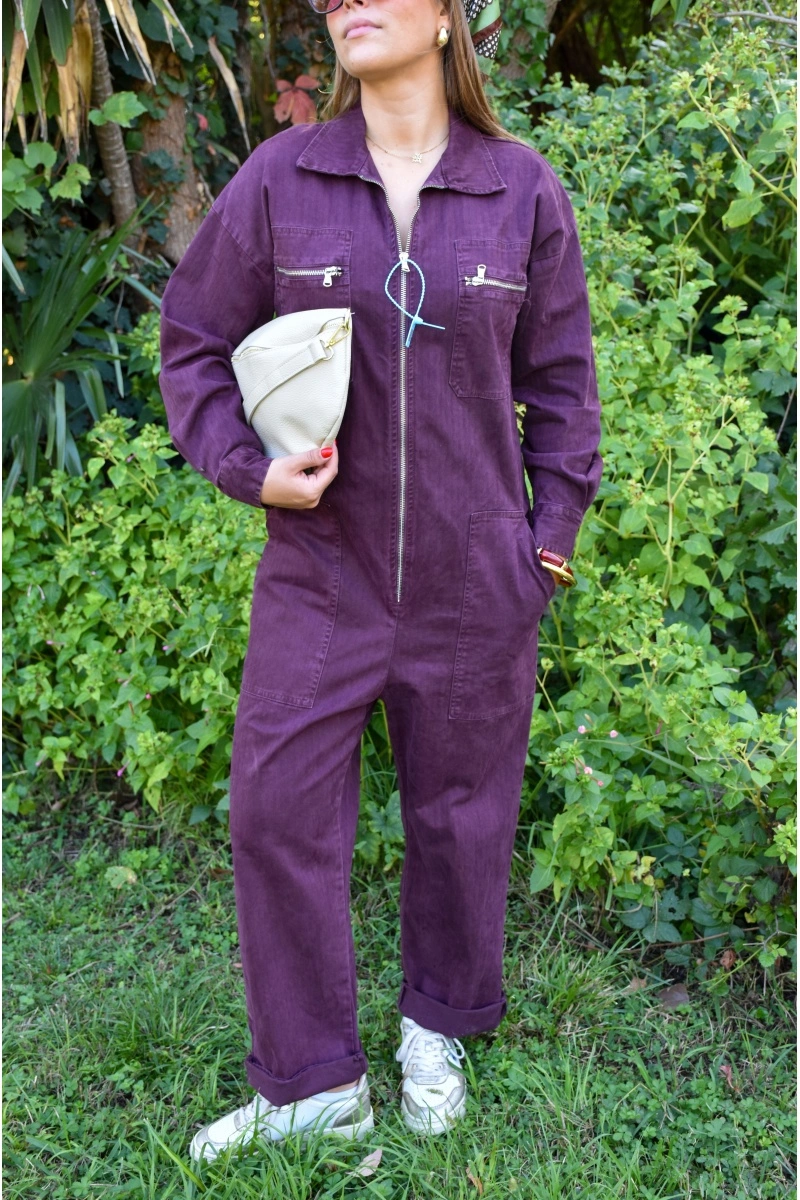 Combinaison Bordeaux Banditas MONTEPUL 2