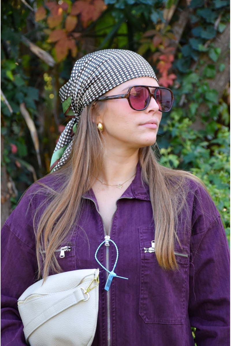 TANG TAMMY IMPRI VERT FOULARD