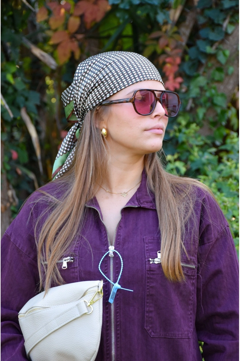 TANG TAMMY IMPRI VERT FOULARD