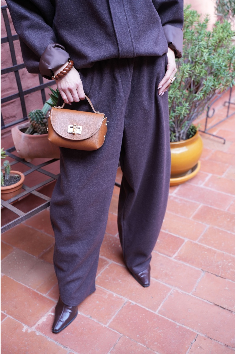 Pantalon Ballon Marron CELIA