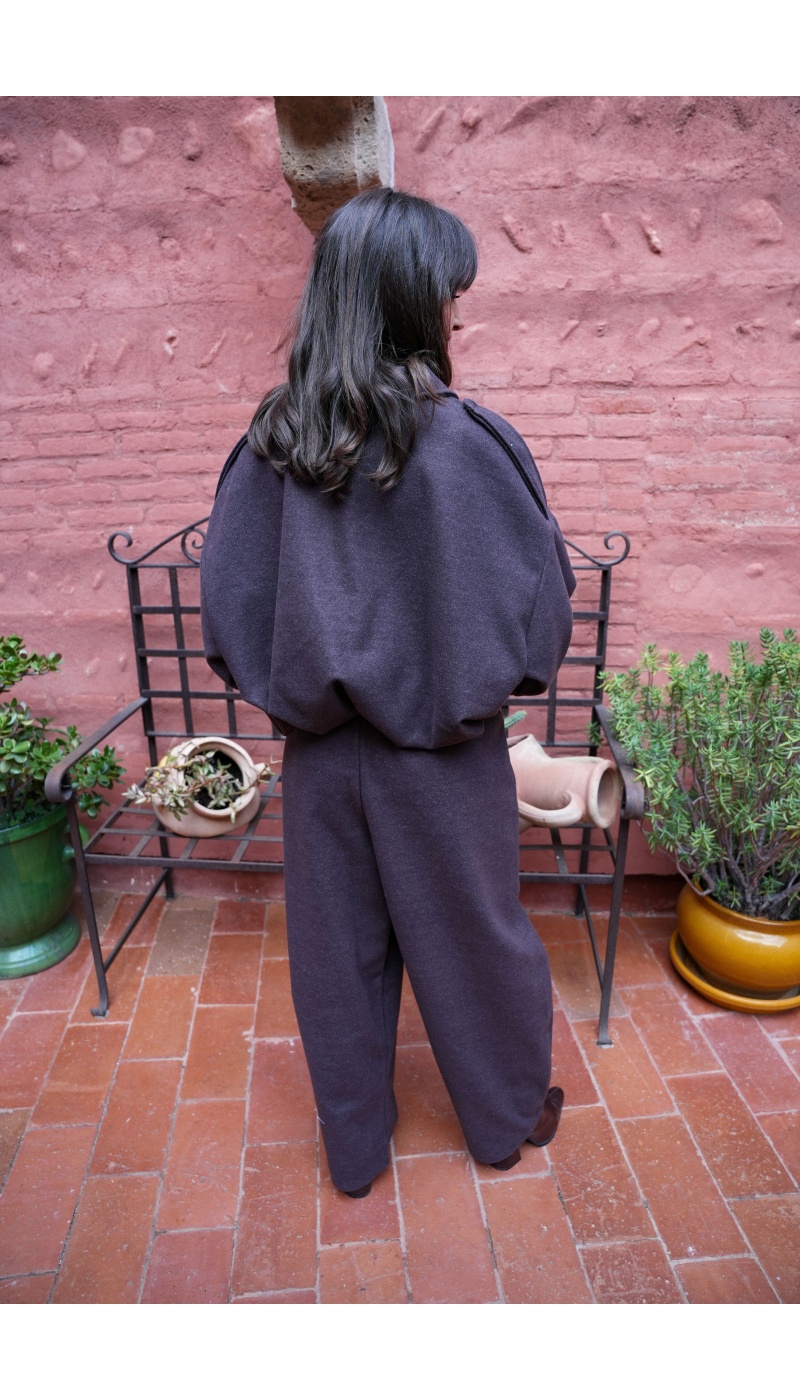 Pantalon Ballon Marron CELIA