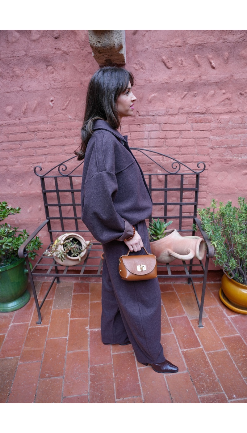 Pantalon Ballon Marron CELIA