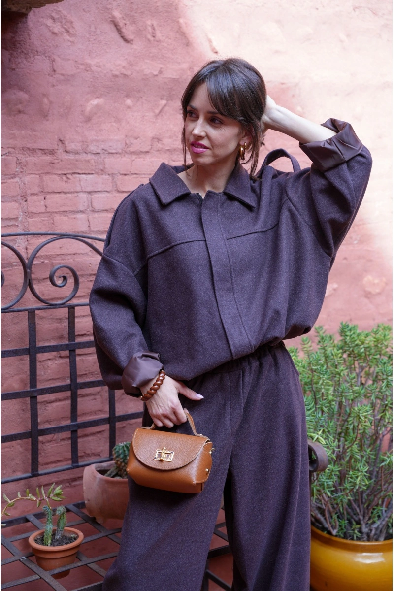 NOVA ANCLA  MARRON VESTES FEMME