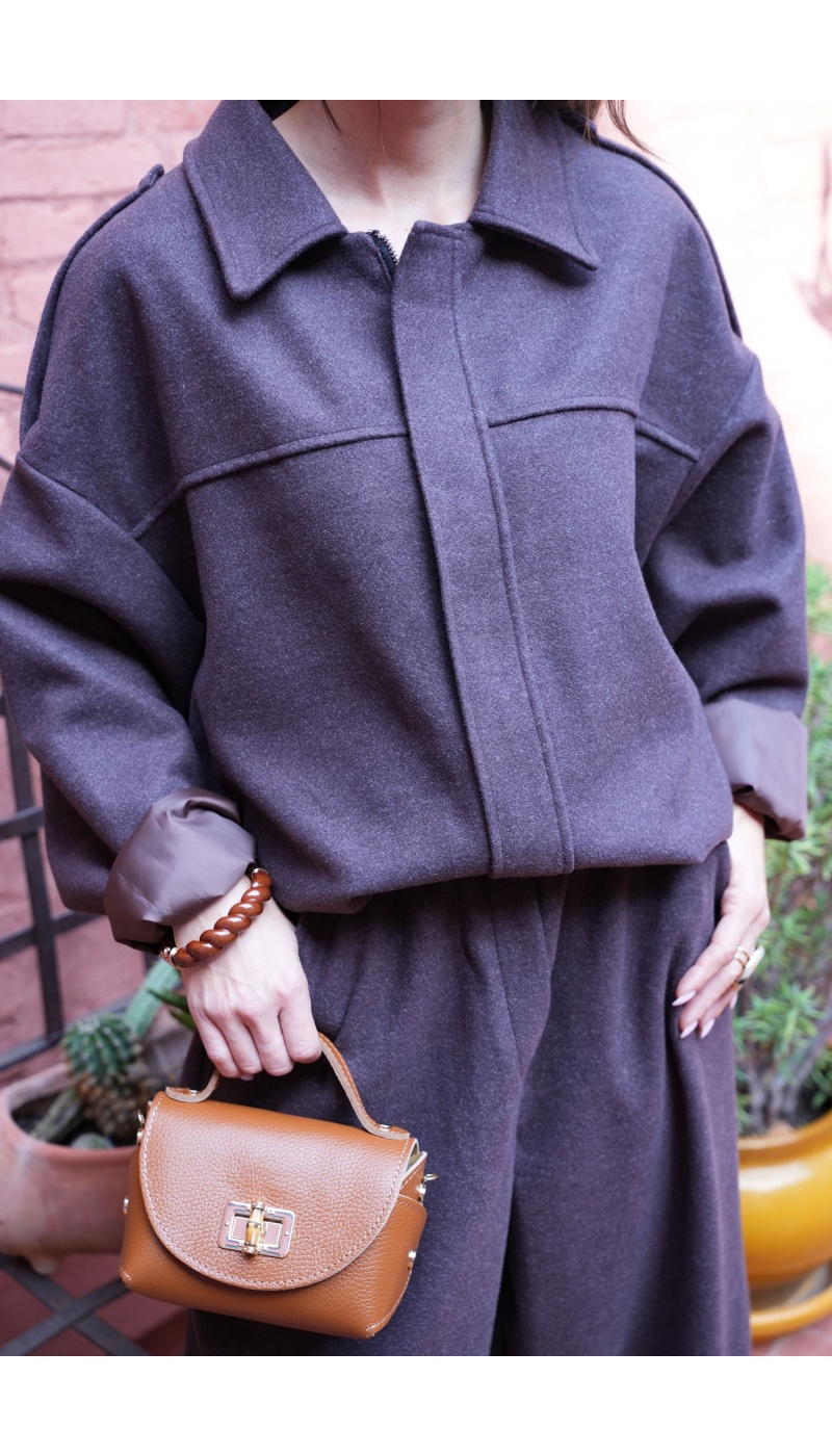 NOVA ANCLA  MARRON VESTES FEMME