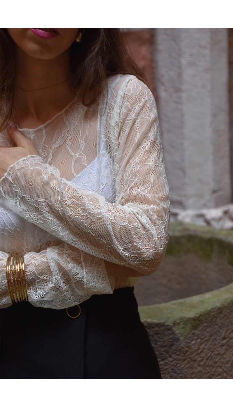 alise maglificio & confezione DENTEL ECRU HAUTS