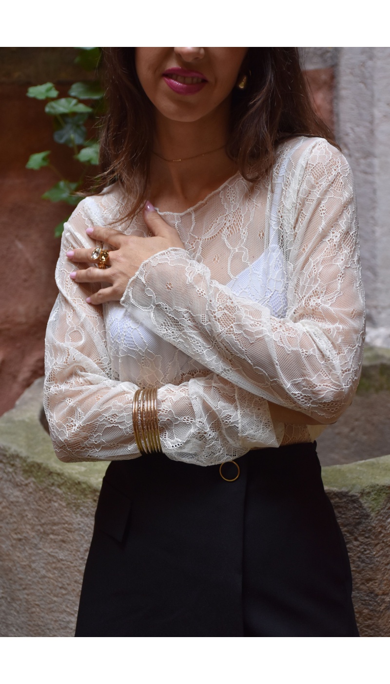 alise maglificio & confezione DENTEL ECRU HAUTS