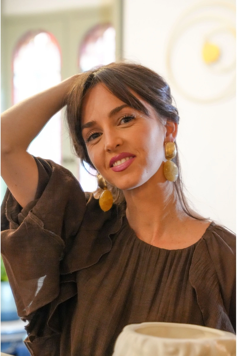 pretty baby  DORE BOUCLES D'OREILLES