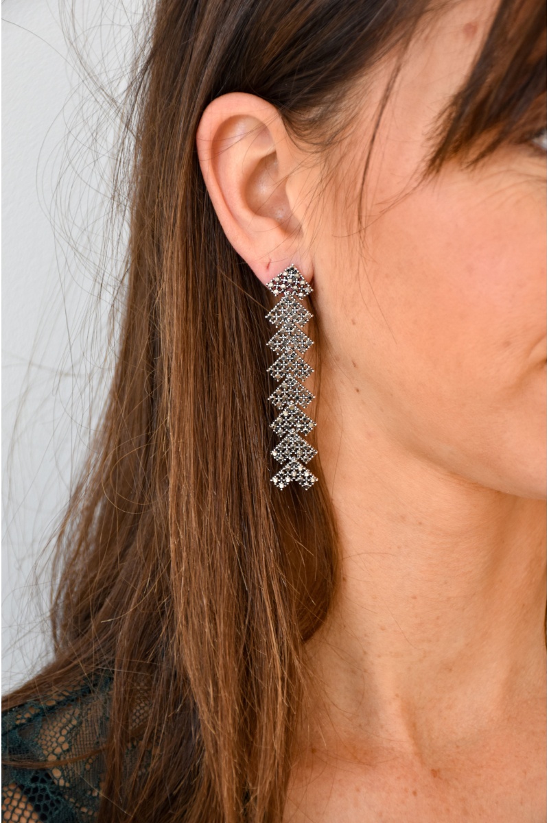 pretty baby  ARGENT BOUCLES D'OREILLES