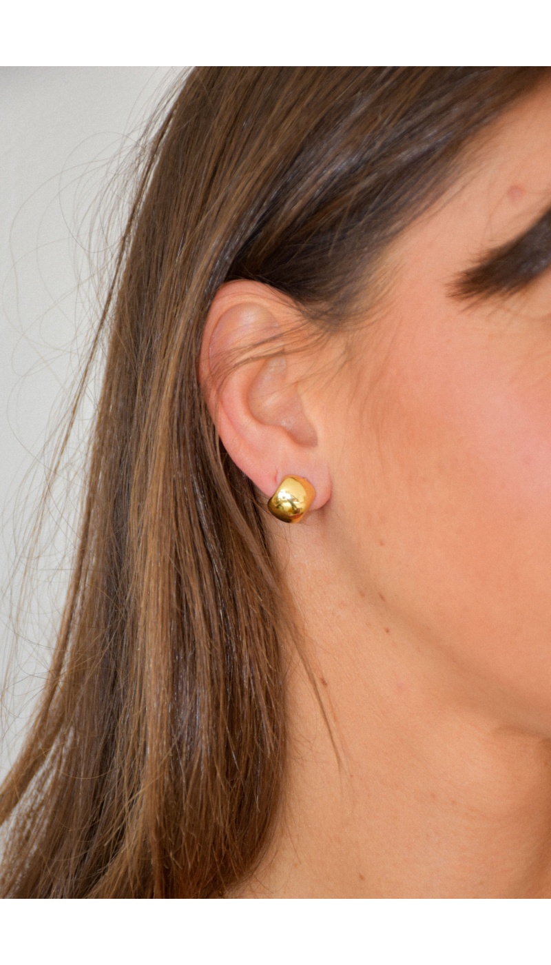 Boucles d'Oreilles Dorées NORTH