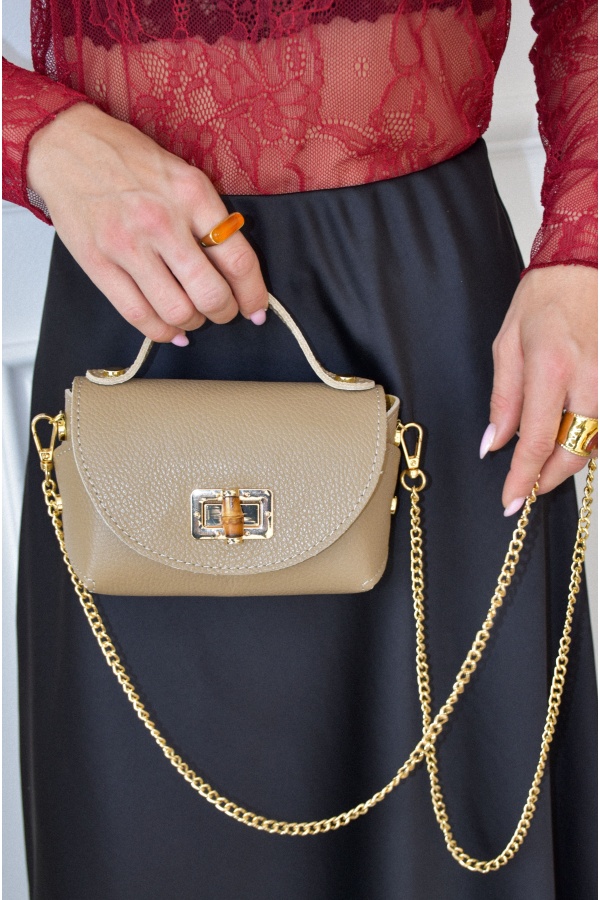 CASSIE Mini borsa Noho beige - 1 | ACCESSORI