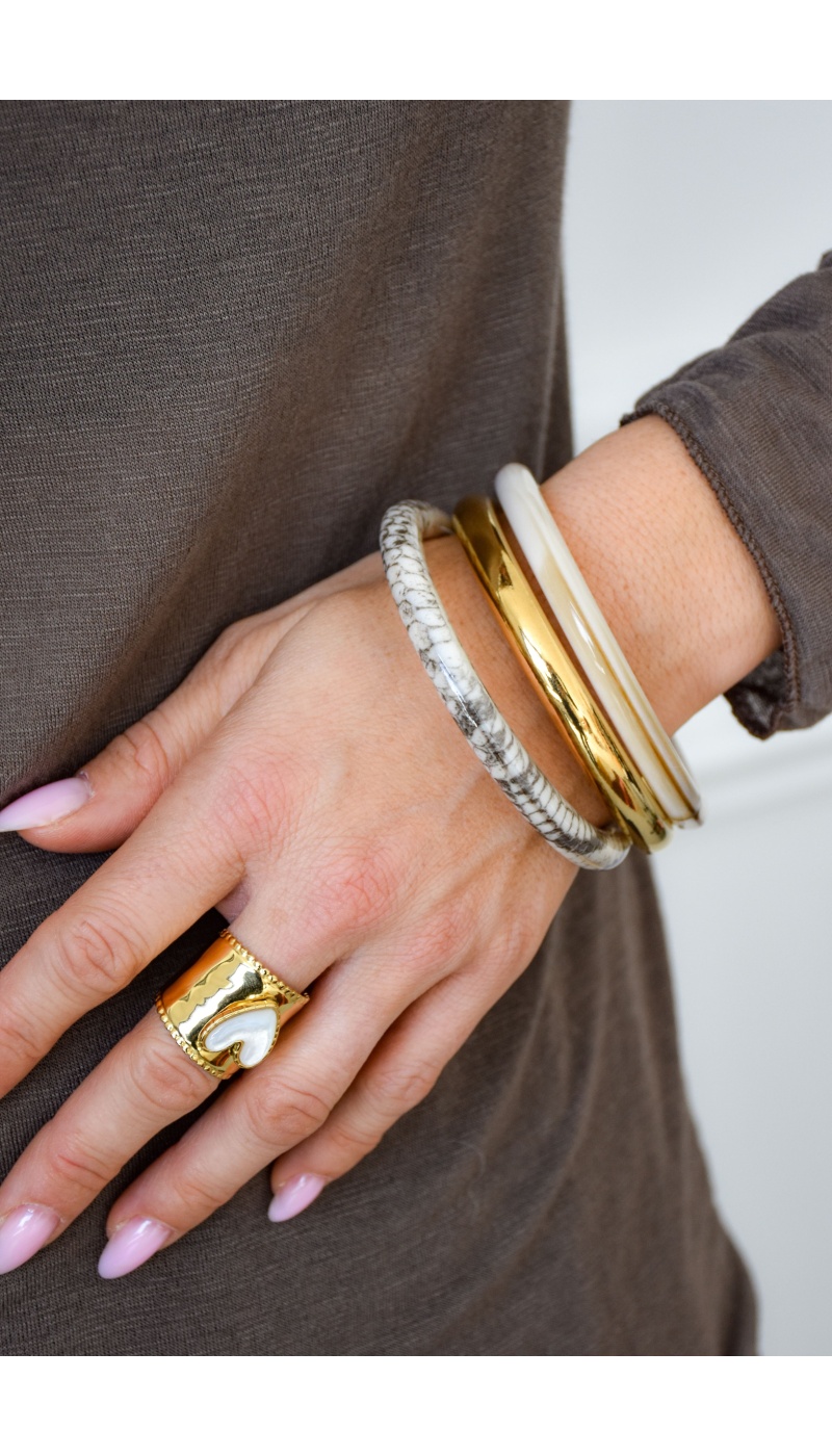 rouge bonbons DORE PYTON BRACELETS