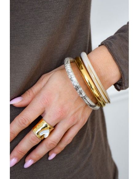 rouge bonbons DORE PYTON BRACELETS