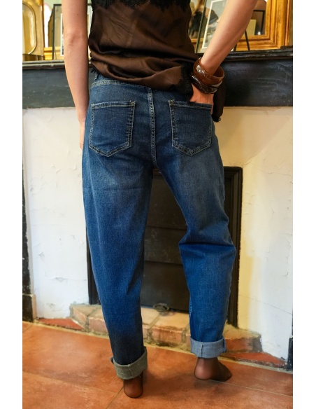 Jean Carotte Bleu VALENTINA