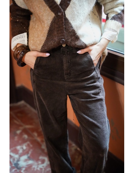 new2000  CHOCO PANTALON FEMME