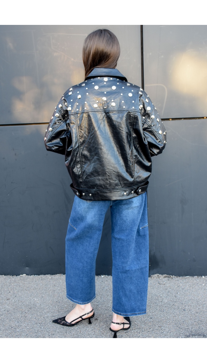 GOLDEN SILVER MSI CLOUS NOIR VESTES FEMME