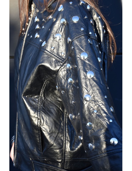 GOLDEN SILVER MSI CLOUS NOIR VESTES FEMME