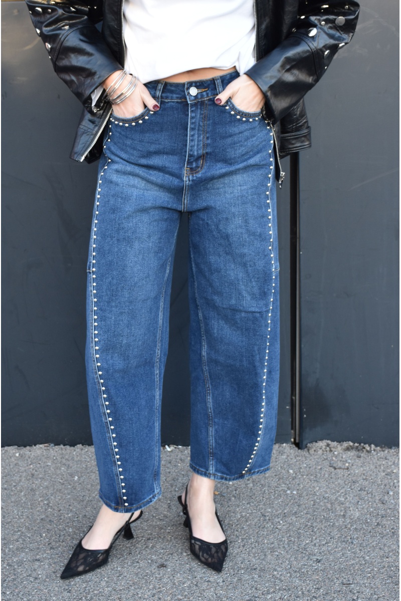 unicorn CLOUT BLEU JEANS FEMME