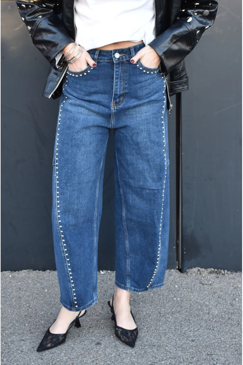 unicorn CLOUT BLEU JEANS FEMME