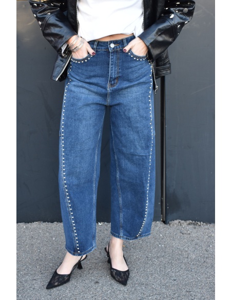 unicorn CLOUT BLEU JEANS FEMME