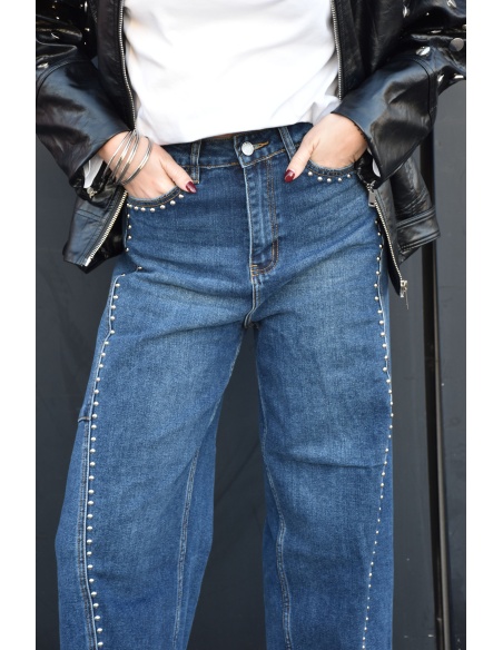 unicorn CLOUT BLEU JEANS FEMME