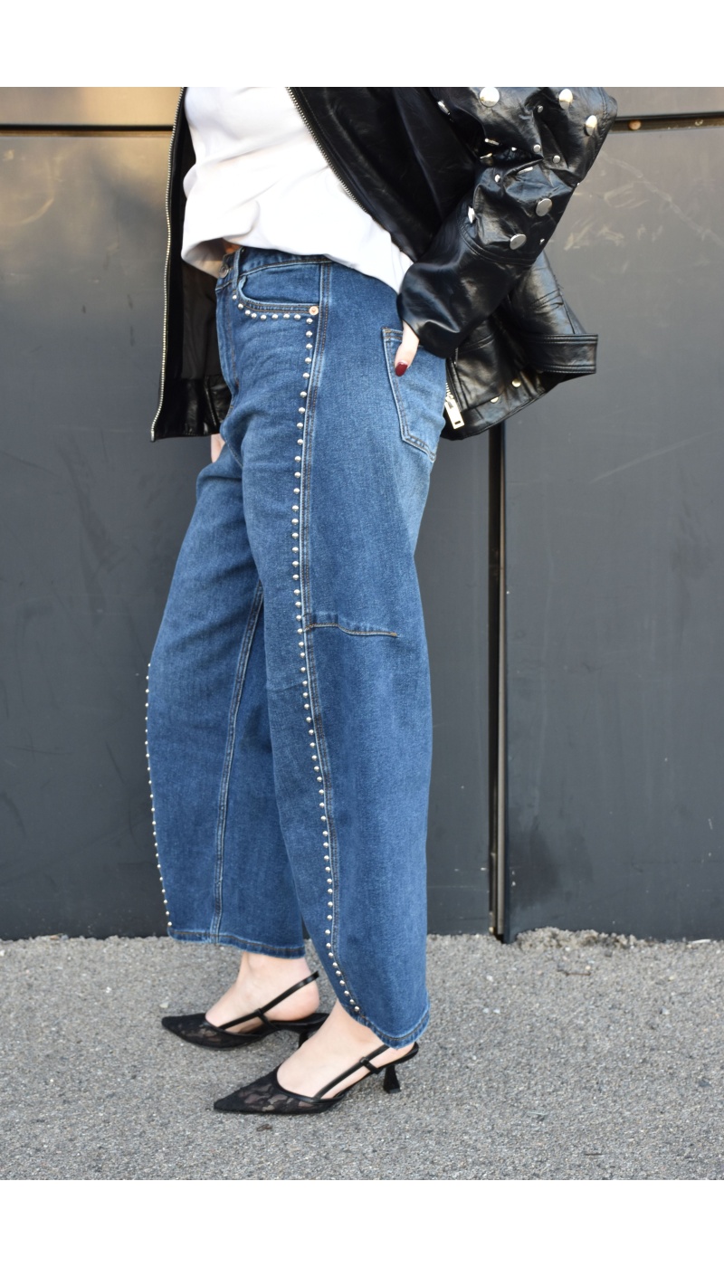 unicorn CLOUT BLEU JEANS FEMME