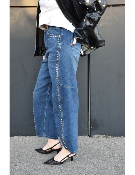 unicorn CLOUT BLEU JEANS FEMME