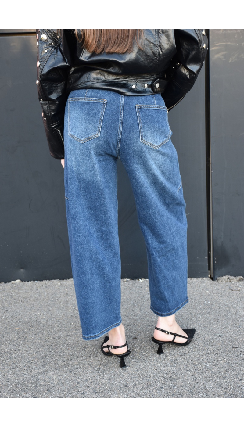 unicorn CLOUT BLEU JEANS FEMME